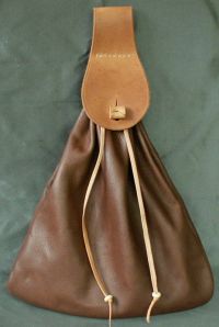 15th/16th century large belt bag