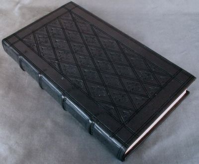 Leather bound note book