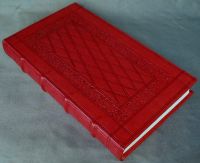 Leather bound note book