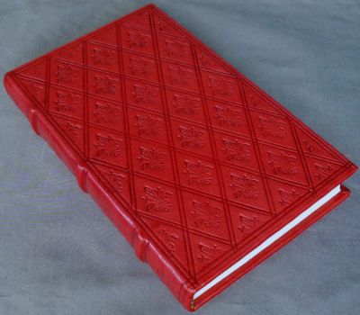 Leather bound note book