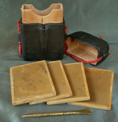 Wax tablet set #2