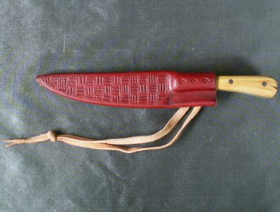 Scale tang knife #2