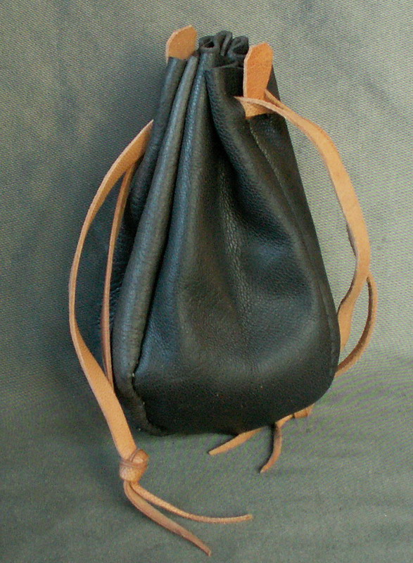 round purses leather