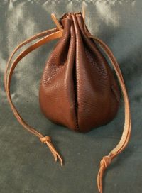 Round money purse
