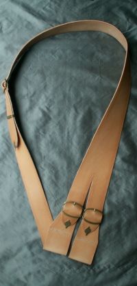 17th century buckled baldric with decorative fittings