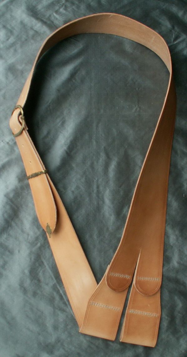 17th century wide buckled baldric