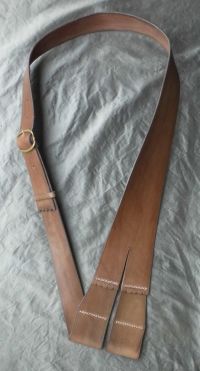 17th century buckled infantry baldric