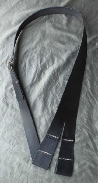 17th century buckled infantry baldric