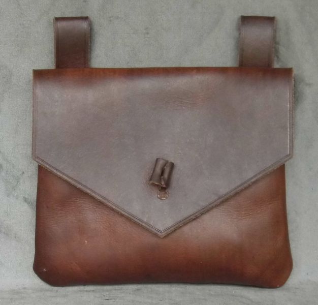 14th - 17th century small belt wallet