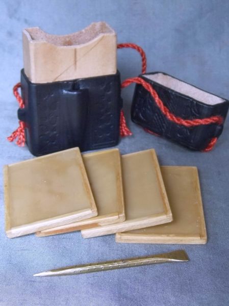 Wax tablet set #2