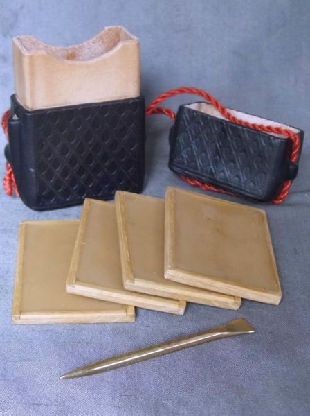 Wax tablet set #2